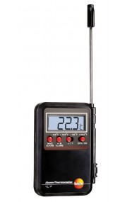 Мини-термометр с проникающим зондом и сигналом тревоги Testo